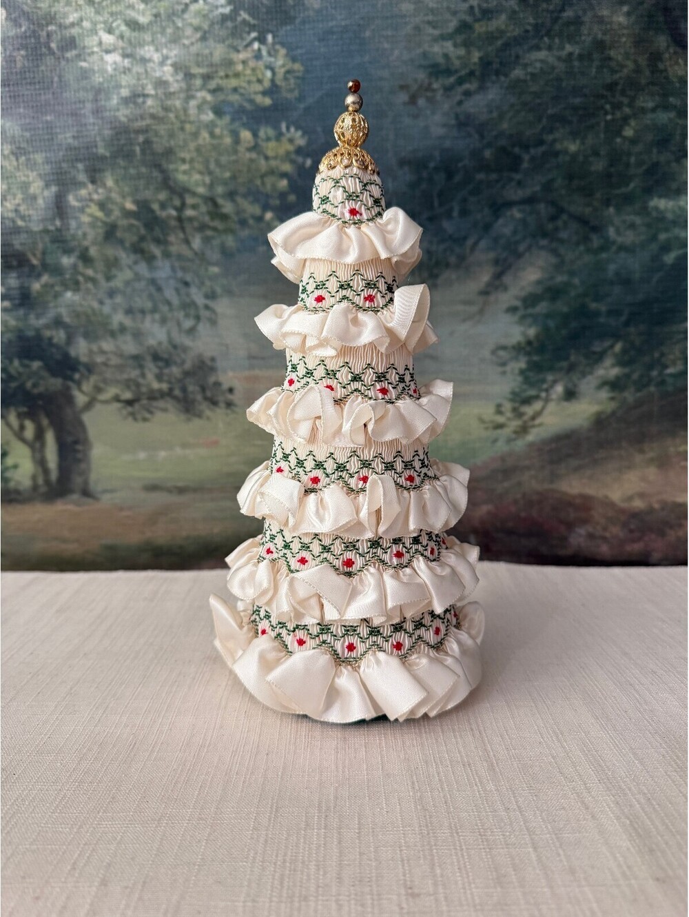 Ceramic Christmas Tree Figurine